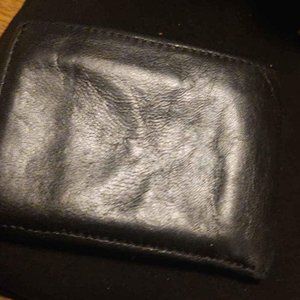 Vintage Men's Black Full Grain. Cowhide Wallet